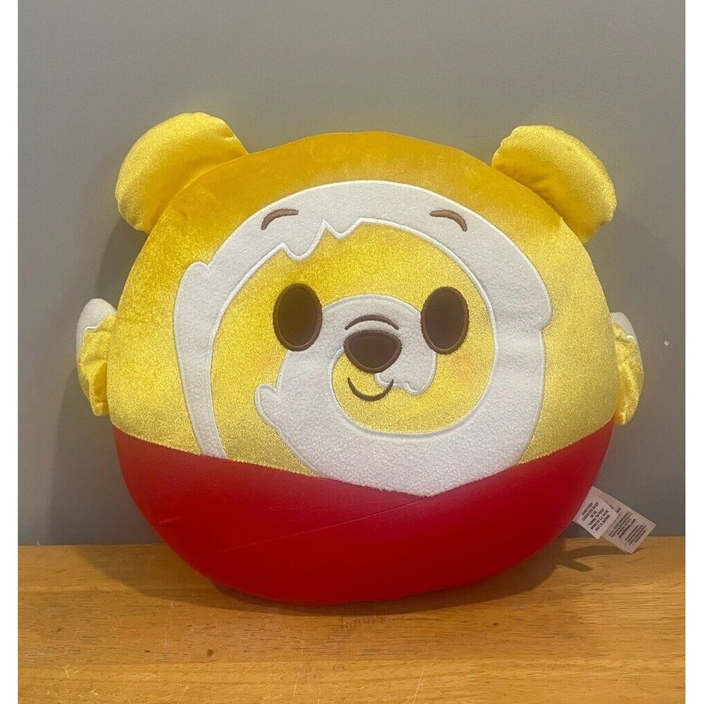 DISNEY Munchlings 15" Honey Cake WINNIE THE POOH Scented Plush Pillow